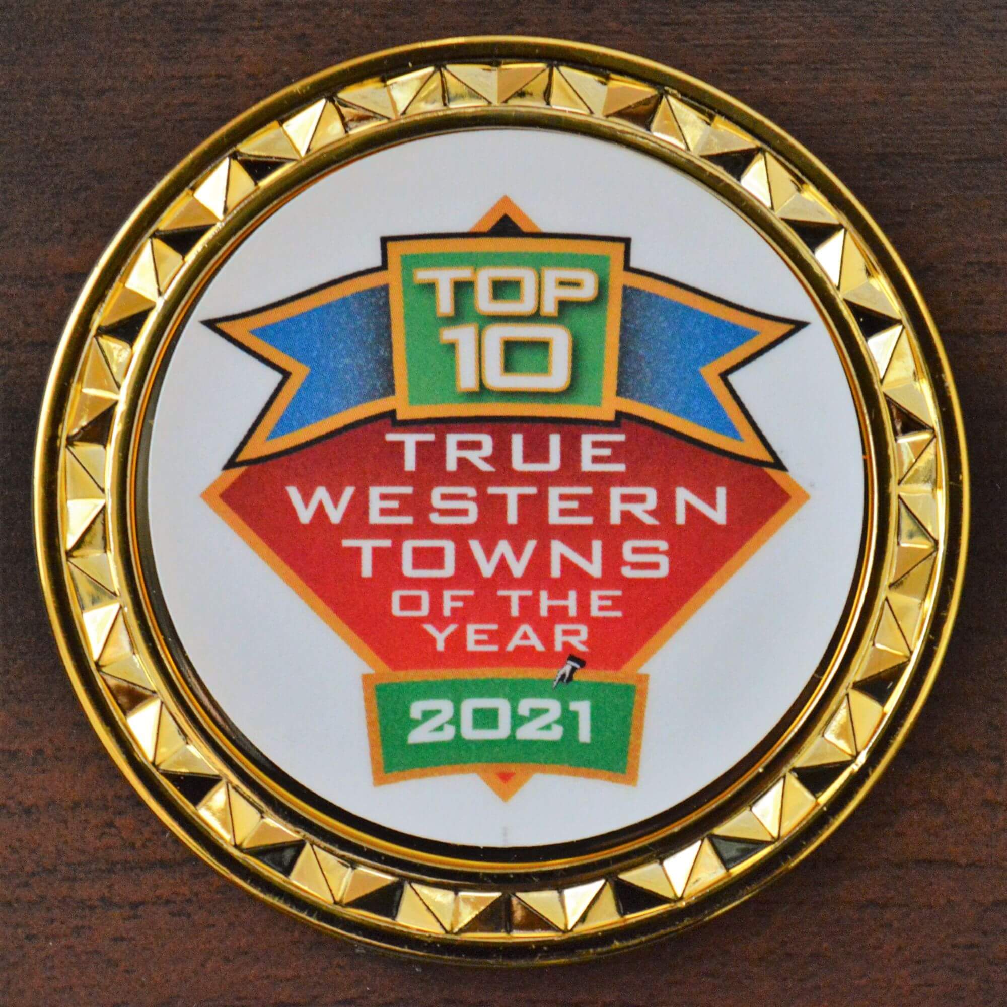 TOP 10 WESTERN TOWNS 2021 - SAN ANGELO CLAIMS #2 SPOT